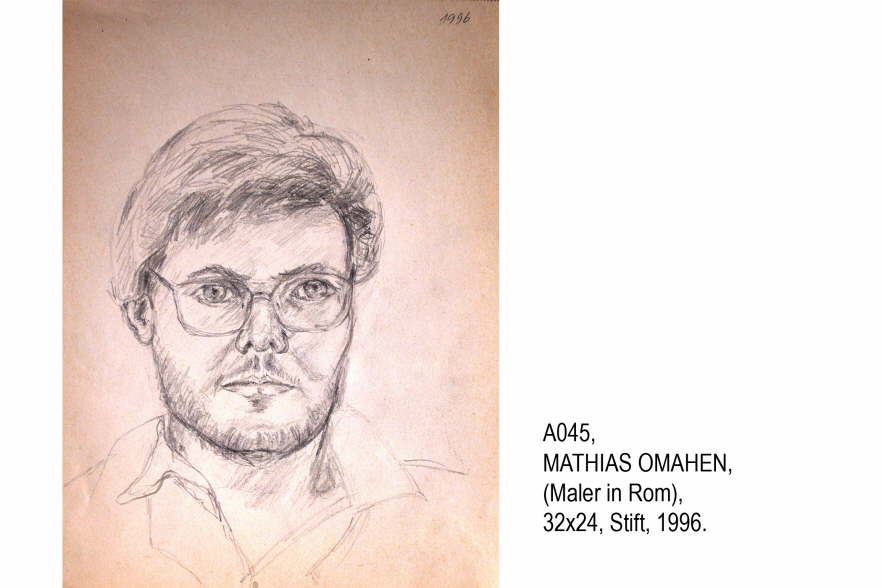 3125-56A045 MATHIAS OMAHEN 32x24 Stift 1996